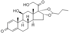 Budesonide API Molecular Structure