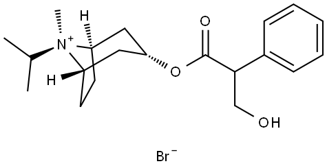 Ipratropium Bromide API Molecular Structure